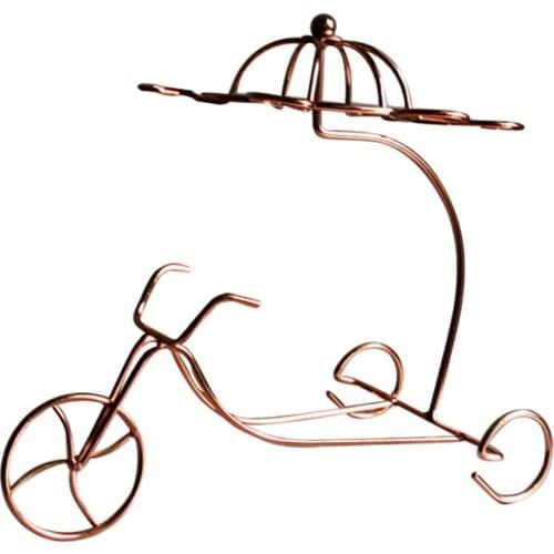 BMBY-New Delicate Red Wine Bottle Glasses Holder Hanging Upside Down Cup Goblets Display Rack