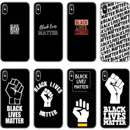 Black Lives Matter Accessories Phone Case For Huawei P30 P20 Pro P10 P9 P8 Lite Y5 Y6 Y7 Y9 P Smart Plus 2018 2019