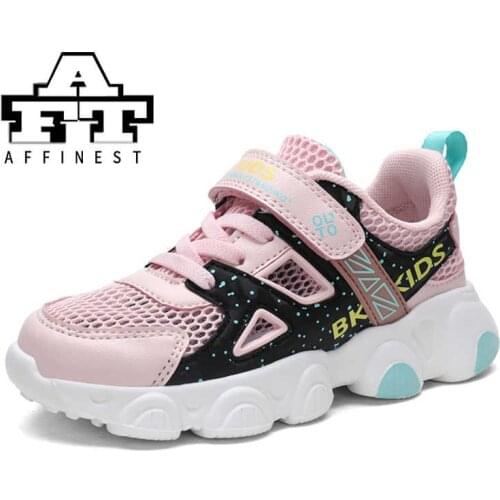 Kids Sport Shoes Mesh Running Sneakers Soft Tenis Infantil Boys Basket Footwear Breathable Girls Chaussure Enfant Spring Autumn