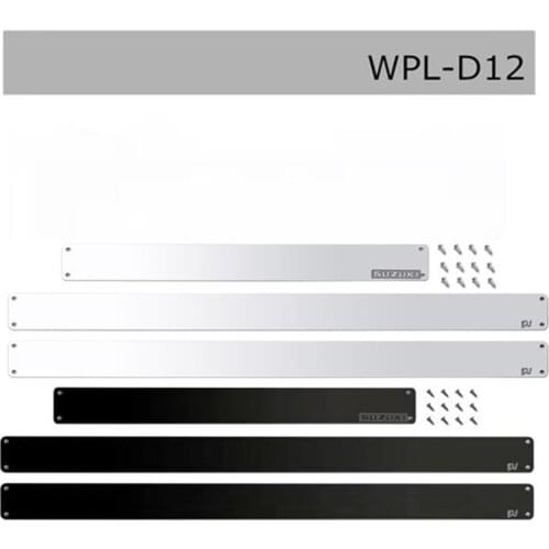 DJ D12 Micro Truck Scratch Plate Metal Surround WPL Upgrade RC Car Accessories White and Black Remote Control Cars voiture