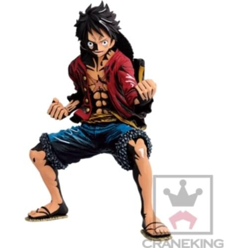 BANDAI Banpresto One piece Comic color Luffy KOA Art king Top showdown Anime Toys Figure BP49560
