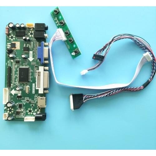 Kit for N116BGE-LA1 VGA DVI LED DIY Controller board LVDS 40pin Panel Screen HDMI LCD 1366X768 11.6"Monitor M.N68676