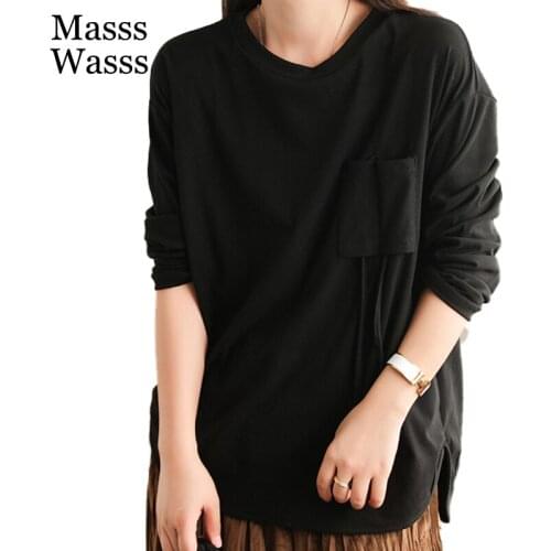 Женские однотонные футболки Masss Wasss China At AliExpress