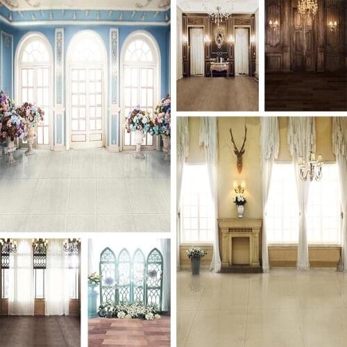 Mehofond Photography Background Interior Room European Curtain Vintage Retro Carpet Adults Child Portrait Backdrop Photo Studio