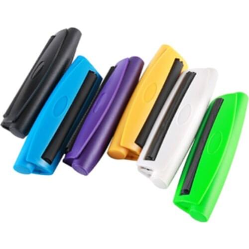 Mini Weed Roller Manual Tobacco Smoking 110mm Rolling Papers Joint Cone Cigarette Maker Make Machine Tools Cigarette Wrapping