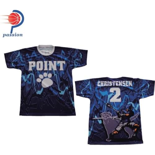 Custom polyester short sleeves baseball t shirts