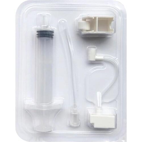 10 PCS Face Disposable Needleless Injection Syringe Tube Sets Accessories for Vanadium Titanium Crystal Injection Gun Mesogun