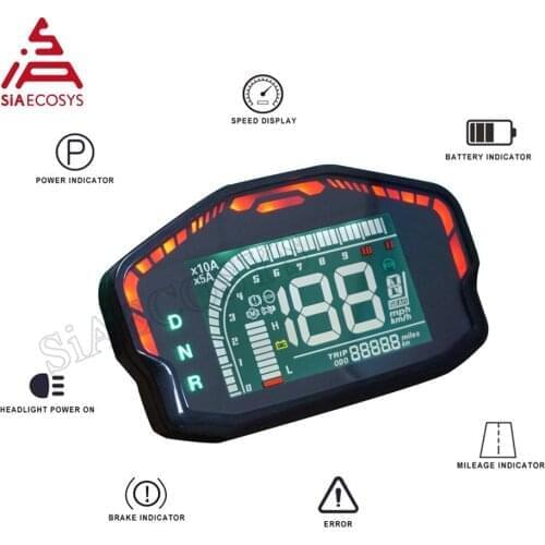Adjustable DKD CAN-BUS LIN Communication Optional LCD Display For VOTOL Controller Electric Scooter