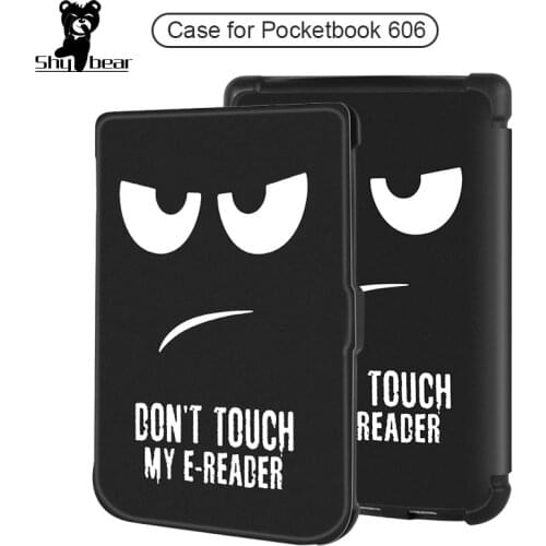 Luxury Case for Pocketbook 606 628 633 2020 E-reader Book Case for Pocketbook Basic Lux 2 case touch HD 3 Ebook capa