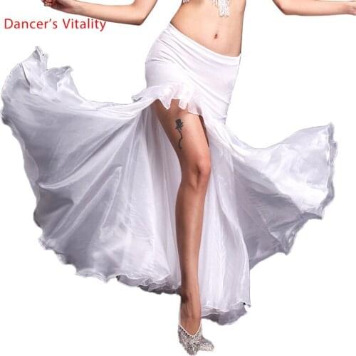 Rumba,Cha-cha dance skirt girls belly dance clothes skirt luxury velvet of skirt sexy fashion dress of women belly dance skirt