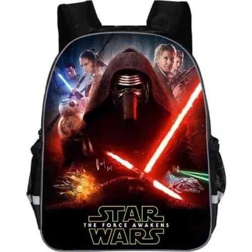 Star Wars Backpack Animal Anime Darth Vader Yoda Jedi Casual School Bags Toddlers Boys Girls Teenager Mochila Gift Bolsa