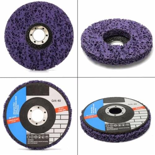 2pcs 125*22.23mm Grinding Disc 5 Inch 40 Grit Grinding Disc Wheel Paint for Angle Grinder