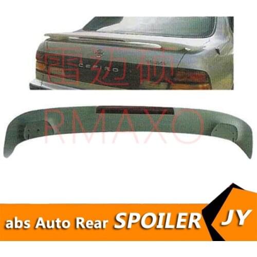 For MAXIMA Spoiler 1998-2000 Nissan Alitima Spoiler C-LSK ABS plastic Material Car Rear Wing Color Rear Spoiler
