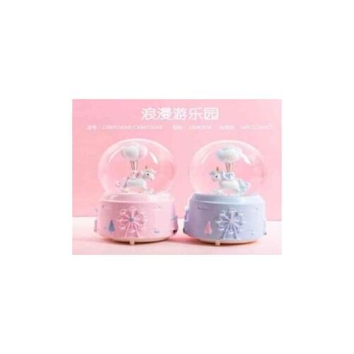 Luminous Musical Inkjet Snow Globe Mh-82