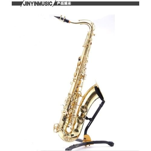 Tenor Saxophone Electrophoresis gold lacquered USA springs ltalian leather pads