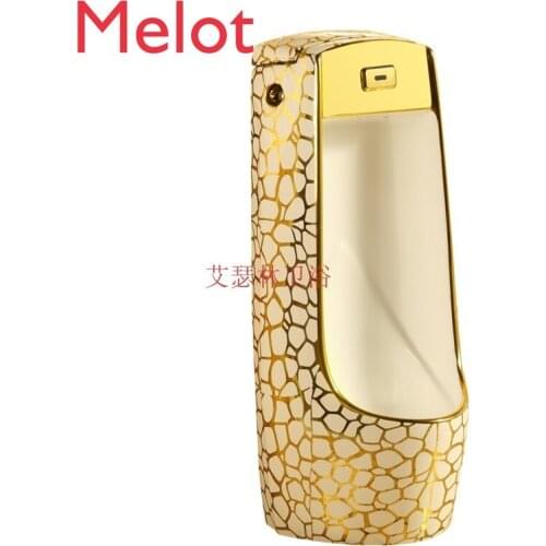 Intelligent Induction Urinal Gold Accessories Toilet Integrated Automatic Ceramic Gold Urinal Urinal Funnel Flush Device