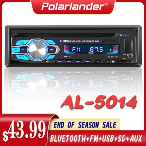 High quality car DVD VCD CD MP3 radio player Support BLUETOOTH answer / freehand phone 1 din audio stereo mp3 bluetooth AUX IN