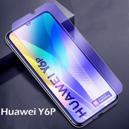 Anti-blue Matte Tempered Glass For Huawei Y6P Y5P Y5 Y6 Pro Prime 2019 2018 Glass Frosted Anti fingerprints Screen Protector