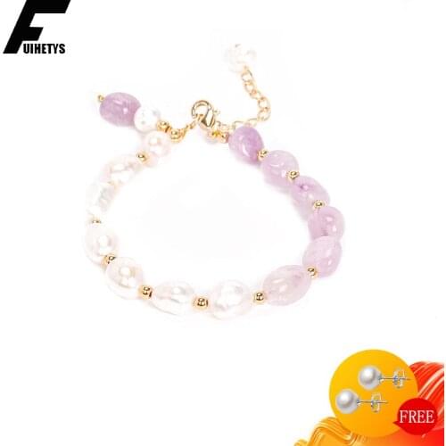 Fashion Pearl Crystal Bracelet for Women 925 Silver Jewelry Accessories Wedding Party Birthday Bridal Promise Gift Wholesale