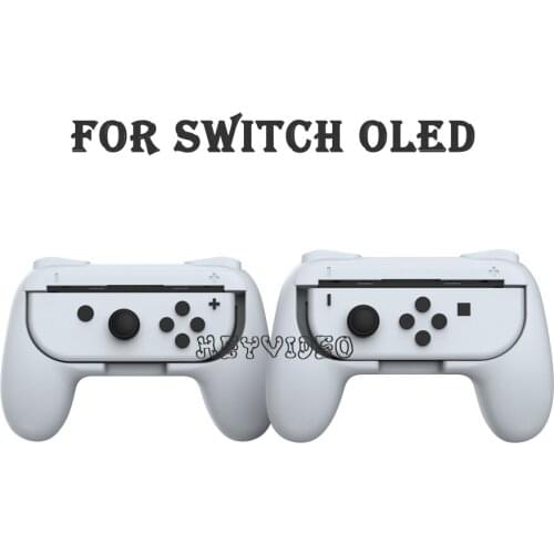 Newest 1 Pair Gamepad Holder Handle Hand Grip for Nintendo Switch OLED Controller Left+Right Joypad Bracket Accessory