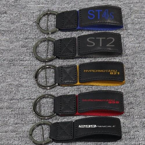 3D Key Holder Chain Collection Keychain For Ducati ST4S HYPERMOTARD 939 821 ST2 1299 Panigale/S/R Motorcycle Key