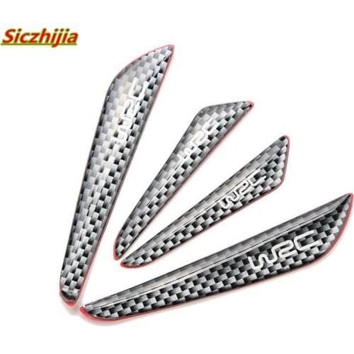 4X Door edge protection sticker for Audi Q3 Q5 SQ5 Q7 A1 A3 S3 A4 S4 RS4 RS5 A5 A6 S6 C6 C7 S5 A7 S7 A8