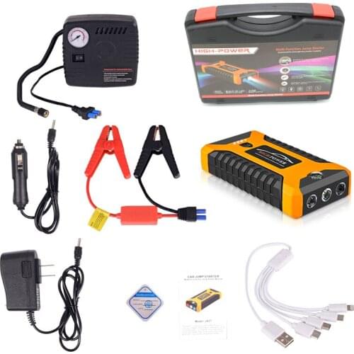 On Board Emergency Starting Power Supply Battery Powered Charging Treasure 12v Ignition Rescue Emergency Starting Device