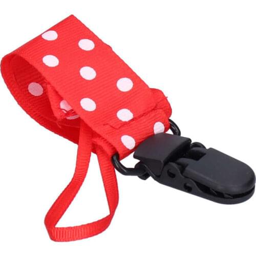 Baby Pacifier Clip Pacifier Chain Dummy Clip Nipple Holder For Baby Cartoon Print Child Pacifier Clips Soother Holder