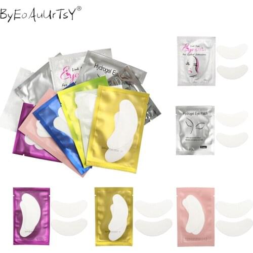 Eye Patch For Eyelash Extensions 50 Pairs Under Eye Pads Eyelash Extenders Makeup Tool Hydrogel Patches Eyelashes Sticker