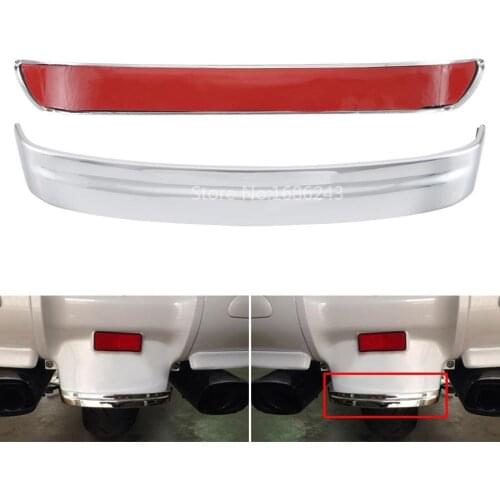 Chrome Motorcycle Fairing Rear Fender Trim Cover For Honda Goldwing 1800 GL1800 2001-2011 Fairing Trim Decoration Accessories