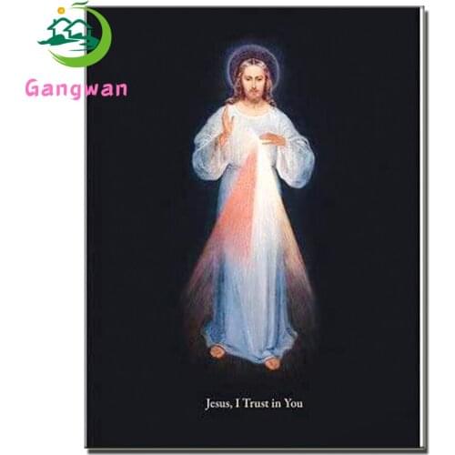 Jesus Diamond Painting Full Square Round Diamond Embroidery Religious Figures Picture Of Rhinestone 5D DIY Mosaic Home Decor