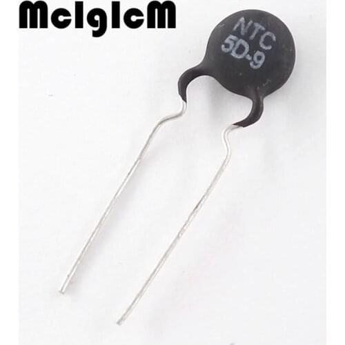 MCIGICM 1000pcs Thermistor Resistor NTC 5D-9 Thermal Resistor