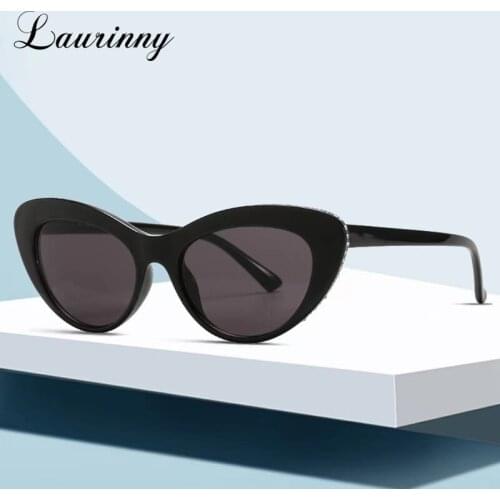 Fashion Diamond Cat Eye Sunglasses Women Brand Design 2021 Vintage Crystal Frame Shades Eyewear Cateye Sun Glasses Female UV400