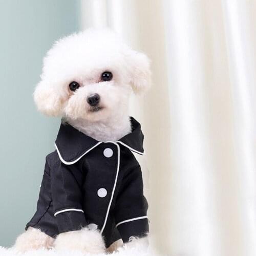 New Fashion Dog Pajamas Pet Clothing for Small Medium Dogs Yorkies Chihuahua Bulldogs Shirts Clothes Coat Jackets Pet Supplies