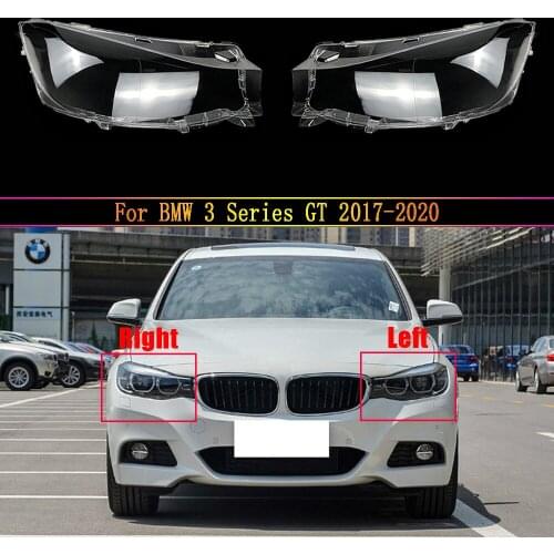 Headlight Lens For BMW 3 Series GT 2017 2018 2019 2020 Headlamp Cover Car Replacement Auto Shell