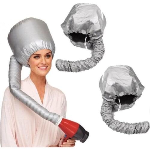 Portable Soft Hair Drying Cap Bonnet Hood Hat Womens Blow Dryer Home hairdressing Salon Supply Adjustable Accessory