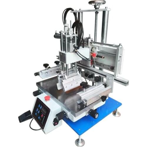 Film Silk Printer Semiautomatic Flat Wire Mesh Printing Press Precise And Accurate Intelligent And Controllable Silk Printer