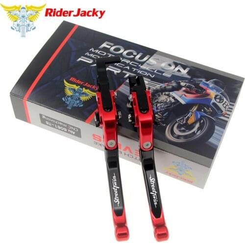 Riderjacky For Triumph STREET TWIN 2016-2018 2017 Motorcycle CNC Folding Extendable Brake Clutch Levers