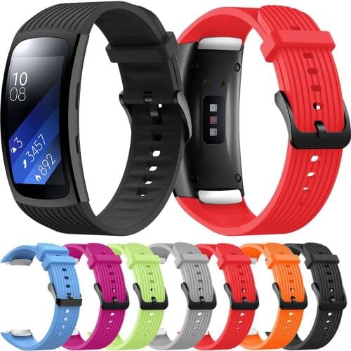 Replacement Watchband For Samsung Gear Fit 2 Pro Band Silicone Strap Wristband For Samsung Fit2 SM-R360 Strap