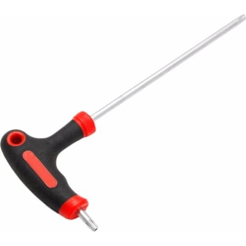 T-Handle Grip Torx Hex Allen Key Screwdriver Driver Tool T10/T15/T20/T25/T30/T40 New 2017