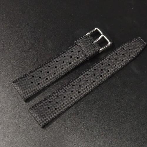 TP001 Tropic Strap 20mm Replacement Watch bands Automatic Watch Bracelets Dive Watches Waffle Strap 20/22mm