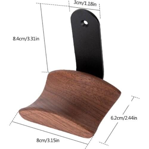 Universal Headphone Stand Holder Wall-mounted Headset Hanger Hook Bracket Rack