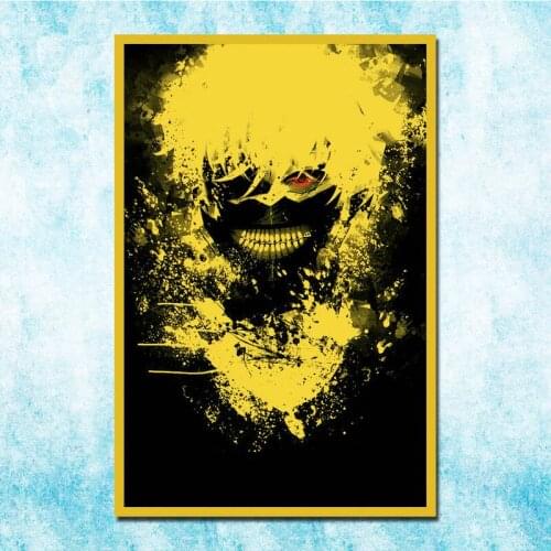 Japanese Anime Tokyo Ghoul Art Silk Poster Canvas Retro Print For Home Room Decor-045