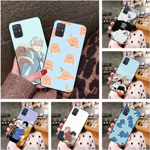 Yuri On Ice Anime Phone Case For Samsung Galaxy A52 A21S A02S A12 A31 A81 A10 A30 A40 A50 A70 A80 A71 A51 5G