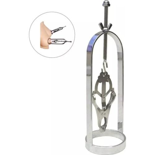 Nipple Clamp BDSM Mimi Clip Strong Pull Nipple Clamp Ring Big Nipple Clamp chest antistress on nipples for sex clamp torture 18