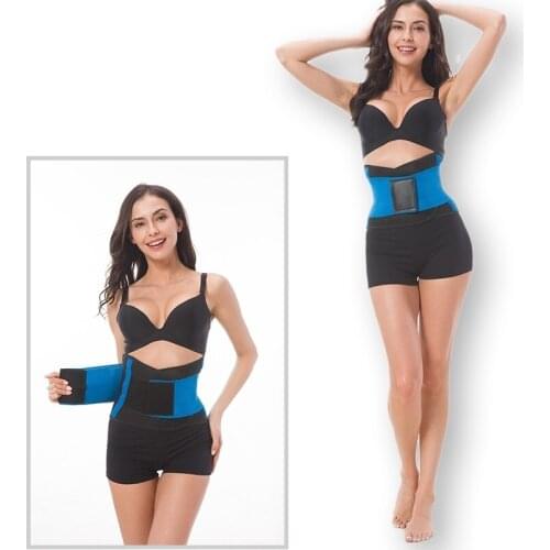 Women Slimming Body Shaper Waist Belt Yoga Running Training Waistband Corset Gym Fitness Workout Shapwear Belts Modeling Strap