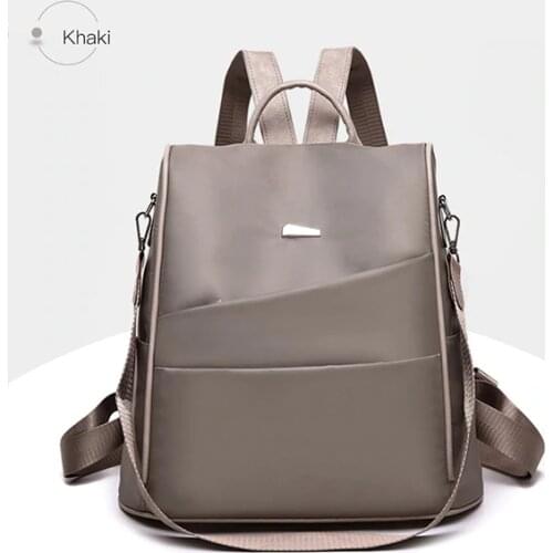 Girl Rucksack Shopping Leisure School Bag New Design Fashion Lightweight Womens Backpack Oxford Waterproof Classic Elegant
