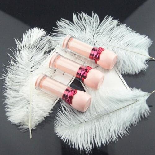 10/30/50pcs Cosmetic Empty Lip Balm Lipstick Tubes Pink/Black Plastic Empty Lip Gloss Tube Refillable Bottles Container