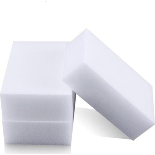 100*60*25mm 20pcs white magic sponge eraser kitchen bathroom office cleaning/dishing tool Melamine nano eraser Free shipping
