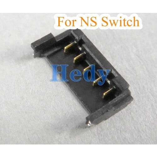 20PCS Brand New FOR NS Switch motherboard battery socket for Nintendo Switch Battery Contact 5pin on Motherboard